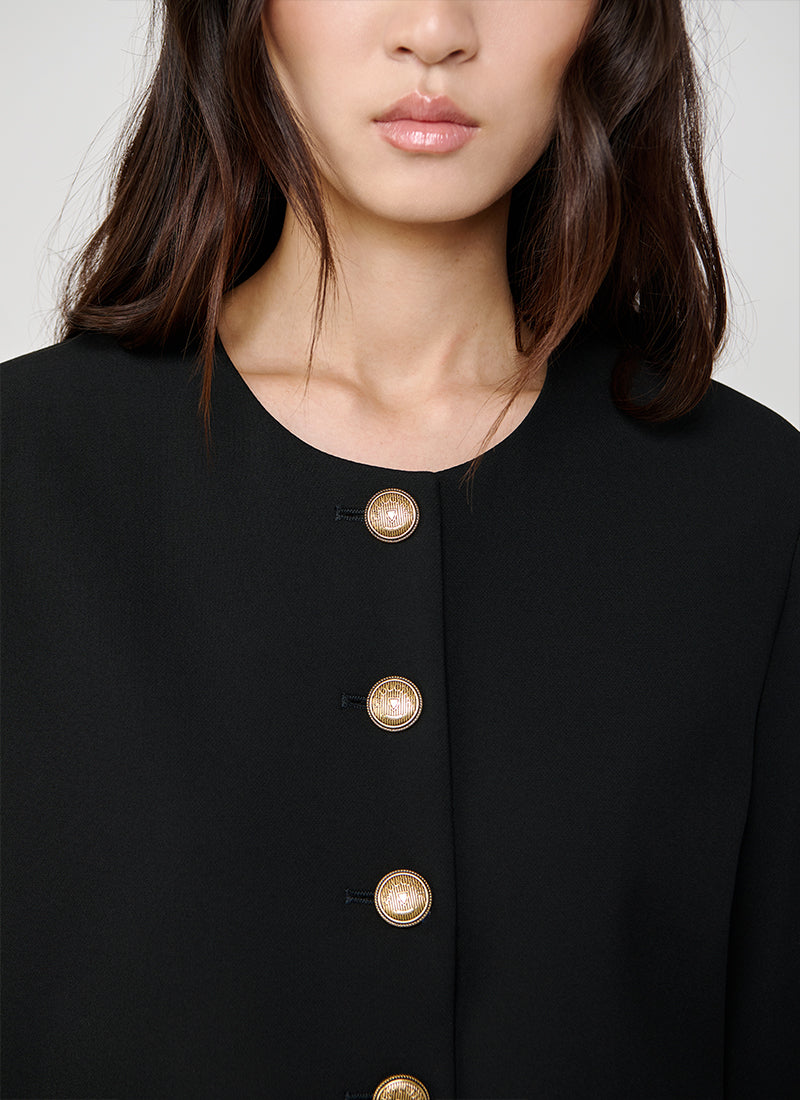  Catherine Crewneck Short Blazer by Seductive at Andrews 