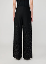Kimberly Flower Pearl Embroidery Pant by Seductive at Andrews