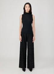 Kimberly Flower Pearl Embroidery Pant by Seductive at Andrews