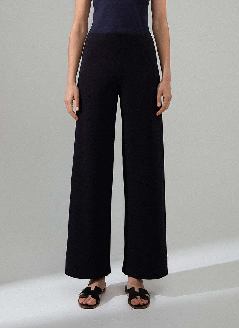 Seductive Kimberly Wide Leg Jersey Pant