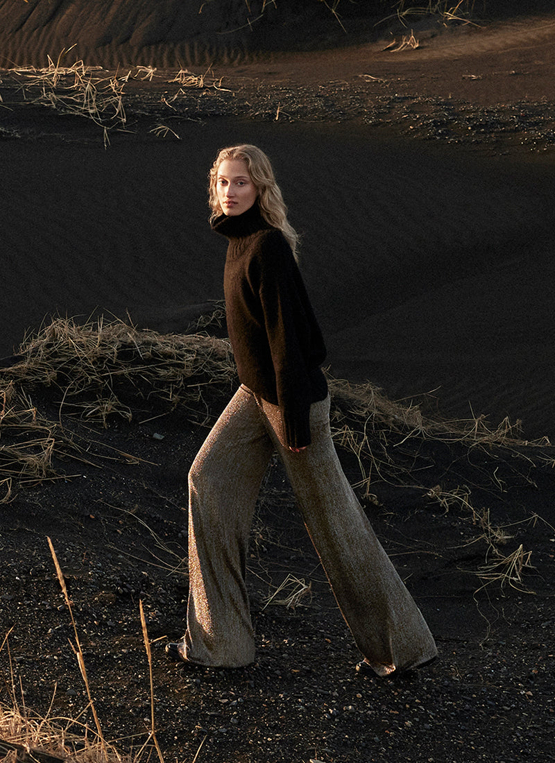 Seductive Kimberly Lurex Jersey Pants