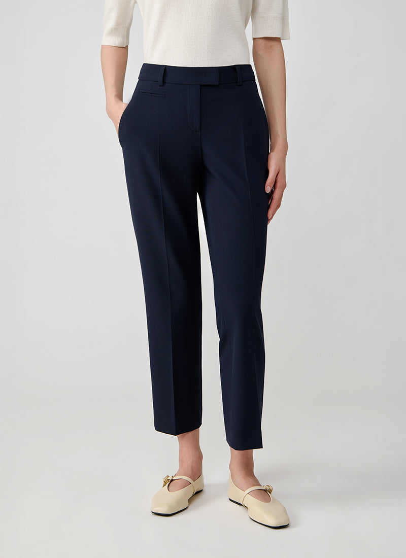 Seductive Mary Straight Leg Cool Wool Pant
