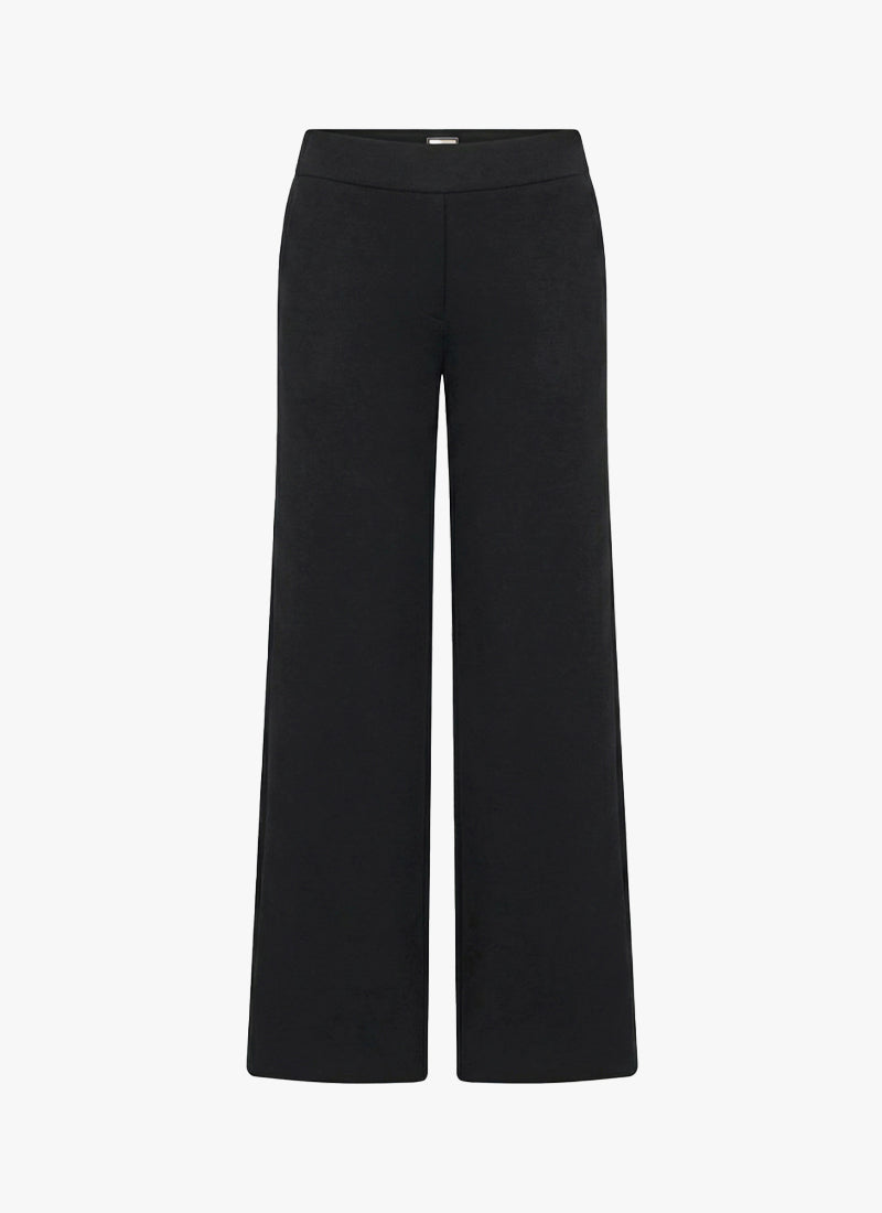 Seductive Nanley Jersey Wide Leg Pul Blk