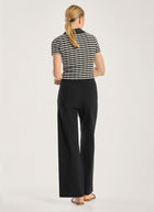 Seductive Nanley Jersey Wide Leg Pul Blk