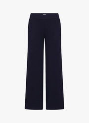Seductive Nanley Jersey Wide Leg Drk Bl