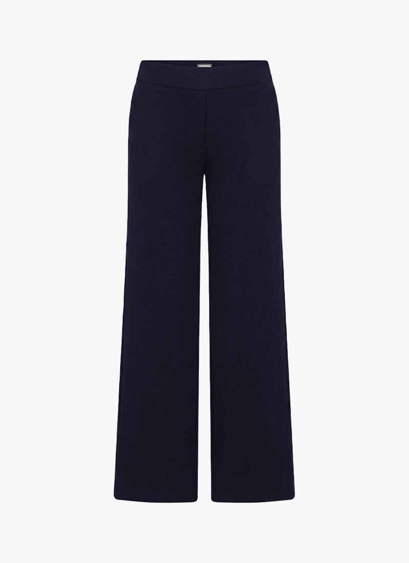 Seductive Nanley Jersey Wide Leg Drk Bl