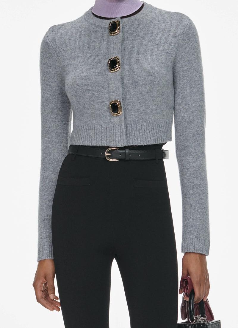 Self Portrait Wool Cardigan