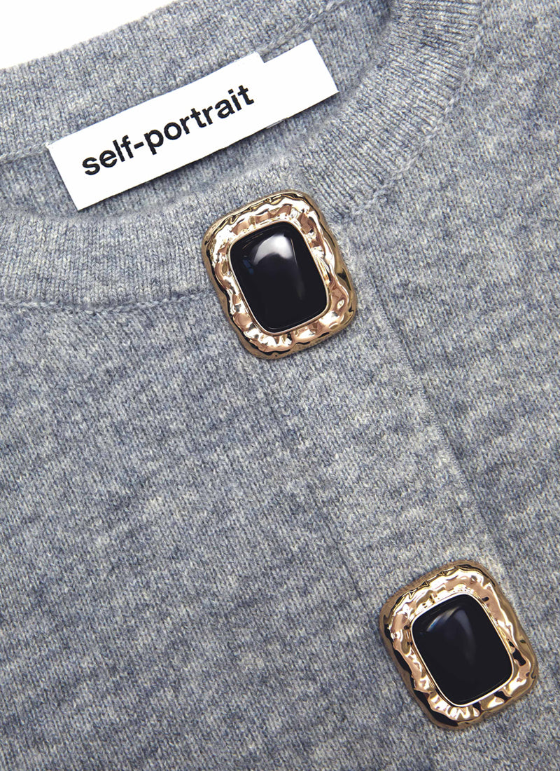 Self Portrait Wool Cardigan