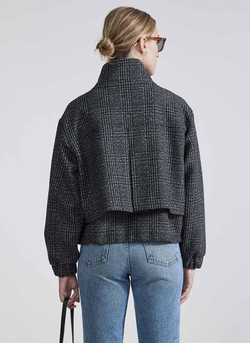 Apiece Apart Selva Cropped Bomber Jacket