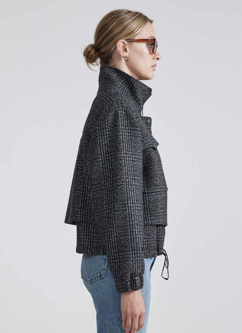 Apiece Apart Selva Cropped Bomber Jacket