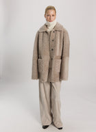 UTZON Shearling Double Pocket Jacket