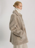 UTZON Shearling Double Pocket Jacket