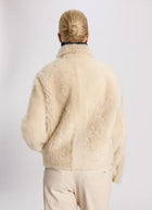 UTZON Shearling Short Collar Teddy Jacket