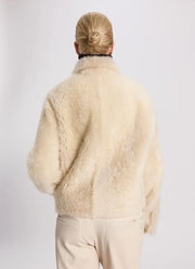 UTZON Shearling Short Collar Teddy Jacket