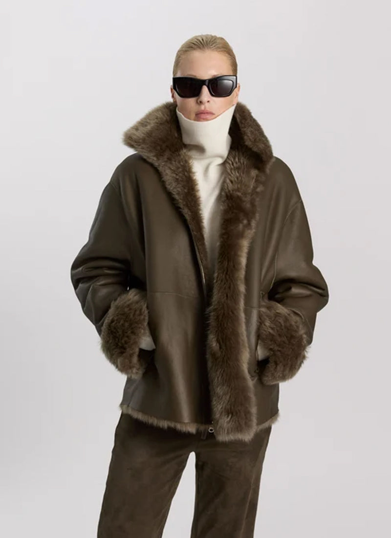 UTZON Shearling Teddy Jacket
