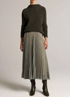 Plush Cashmere Funnel-Neck Sweater