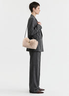 Sherling Top Handle Bag With Lion Keyring