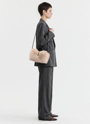 Sherling Top Handle Bag With Lion Keyring