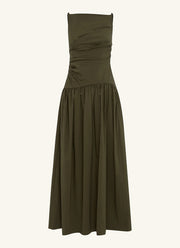 Shona Joy Campbell Square Neck Maxi Dress