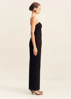 Shona Joy Campbell Strapless U Wire Maxi Dress