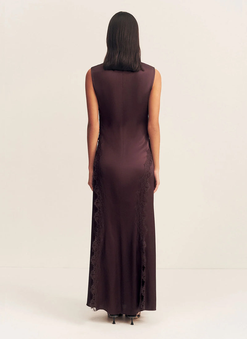 Allegra Lace Panelled Maxi Dress by SHONA JOY at Andrews