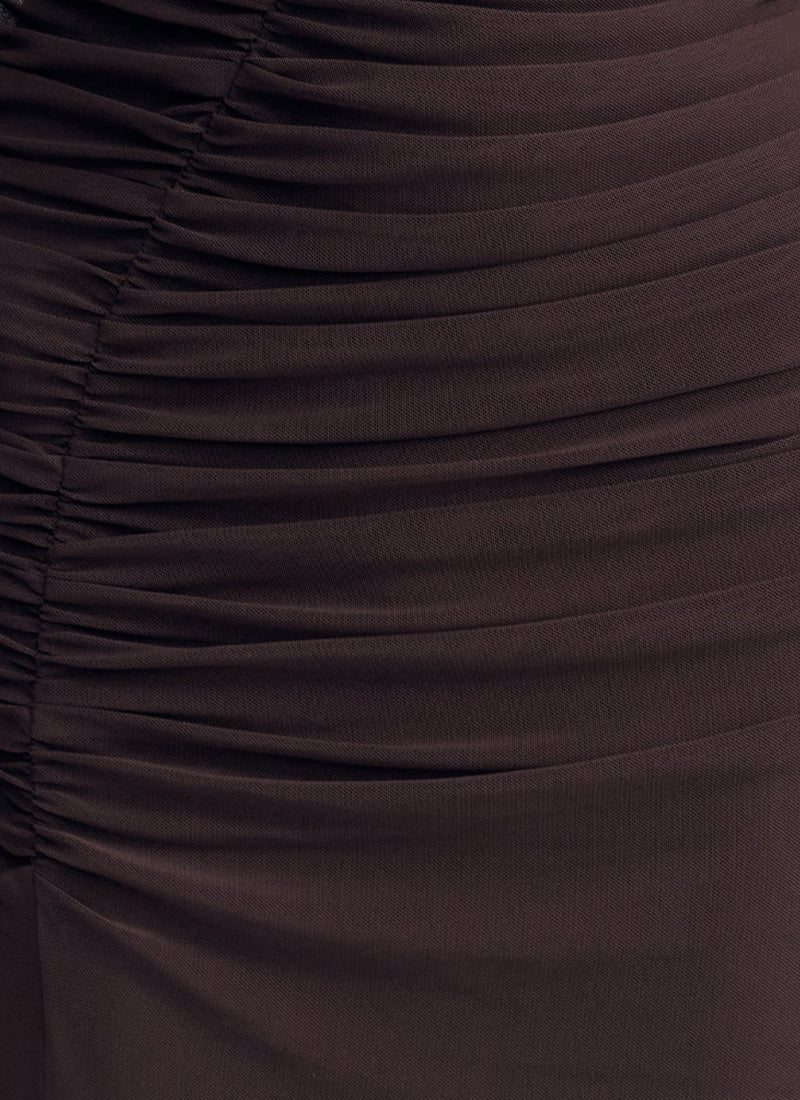 Mira Gathered Maxi Dress by SHONA JOY at Andrews