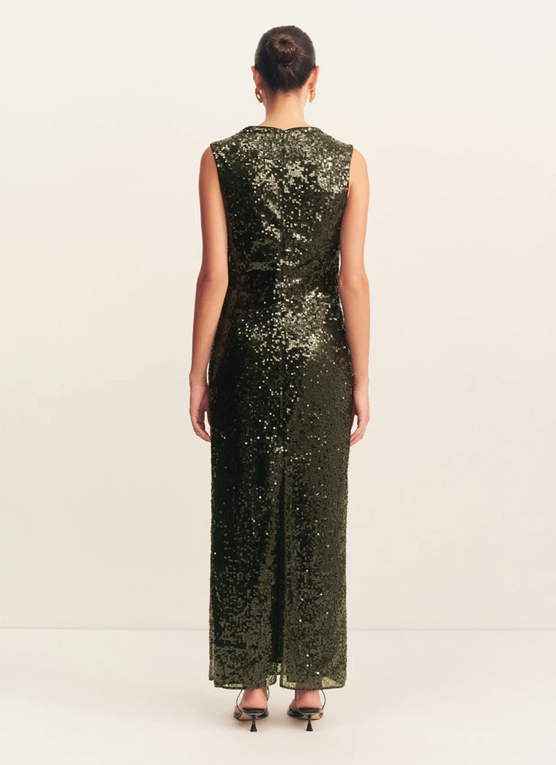 Olympia High Neck Sleeveless Dress by SHONA JOY at Andrews