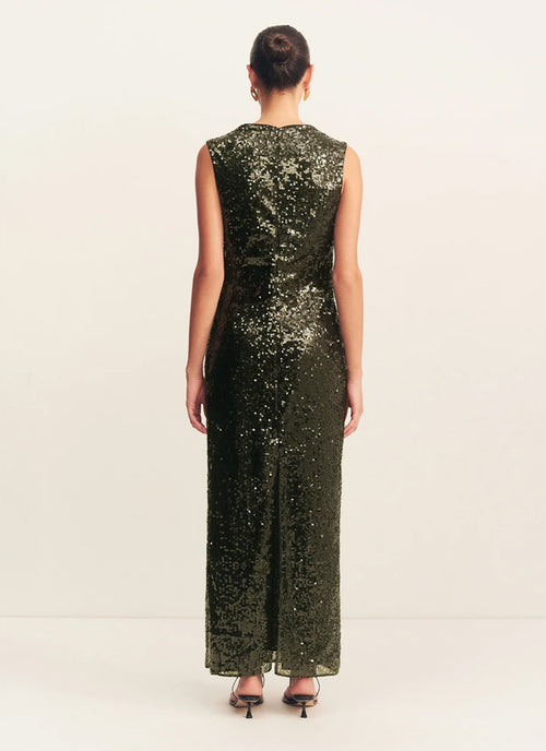 Olympia High Neck Sleeveless Dress by SHONA JOY at Andrews