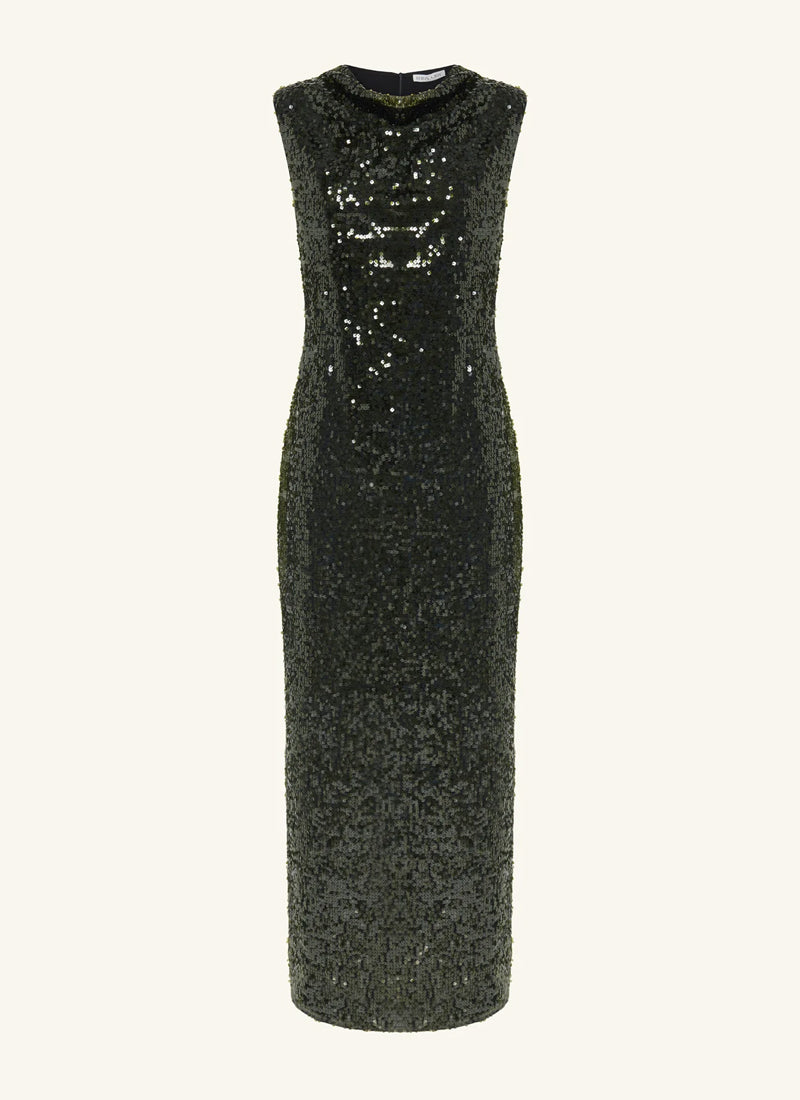 Olympia High Neck Sleeveless Dress by SHONA JOY at Andrews