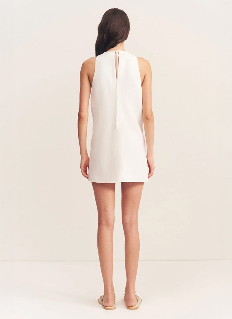 Birdie Scallop Mini Dress by SHONA JOY