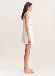 SHONA JOY Birdie Scallop Mini Dress