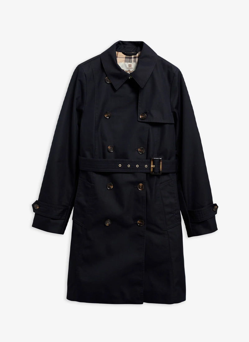 Short Greta Showerproof Trench Coat