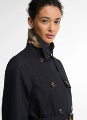 Short Greta Showerproof Trench Coat