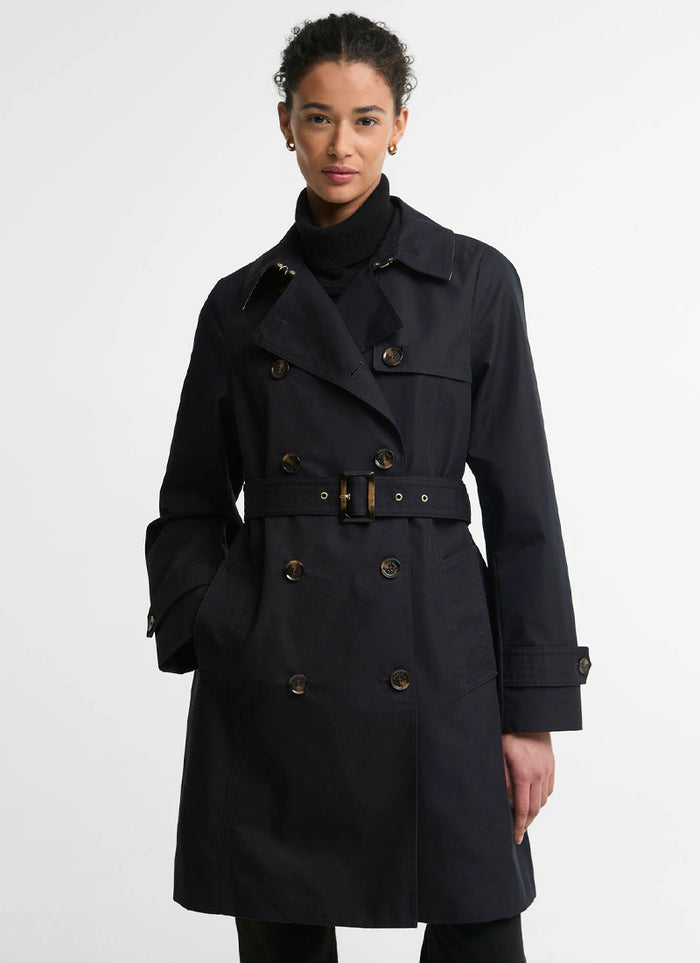 Short Greta Showerproof Trench Coat