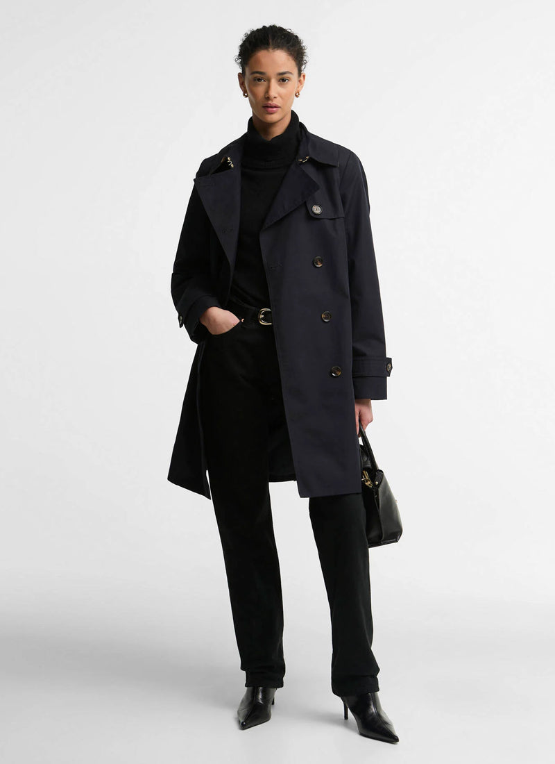 Short Greta Showerproof Trench Coat