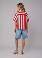 Short Sleeve Striped Shirt by MAMOUCHKA PARIS at Andrews