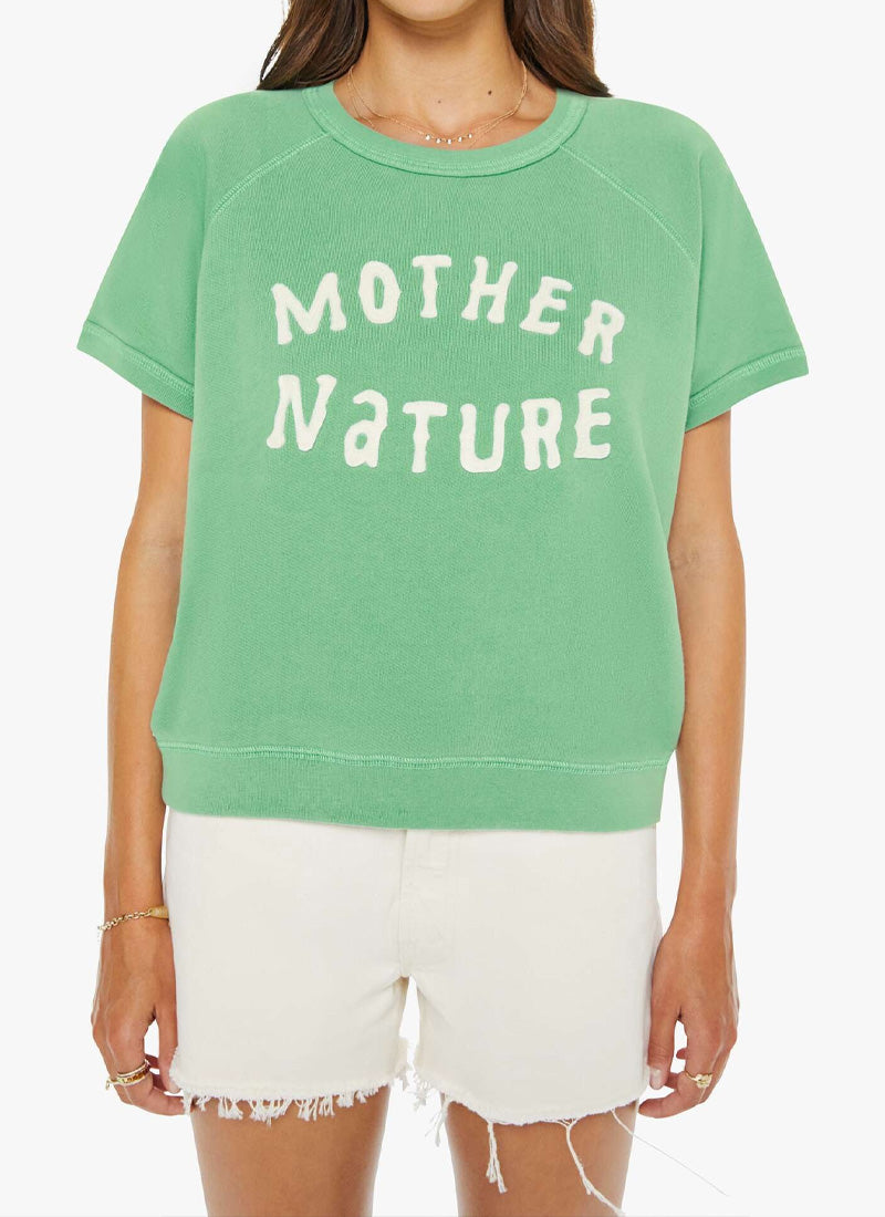MOTHER The Short Sleeve Concert Sweatshirt
