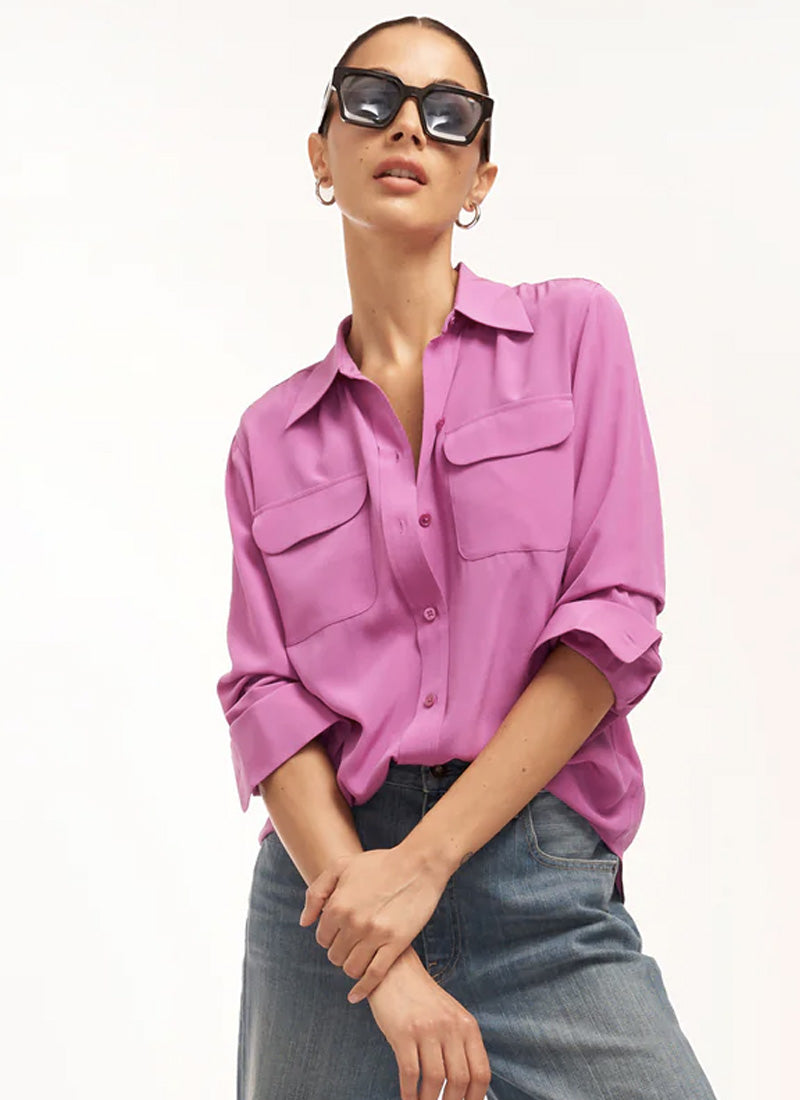 Equipment Signature Silk Shirt