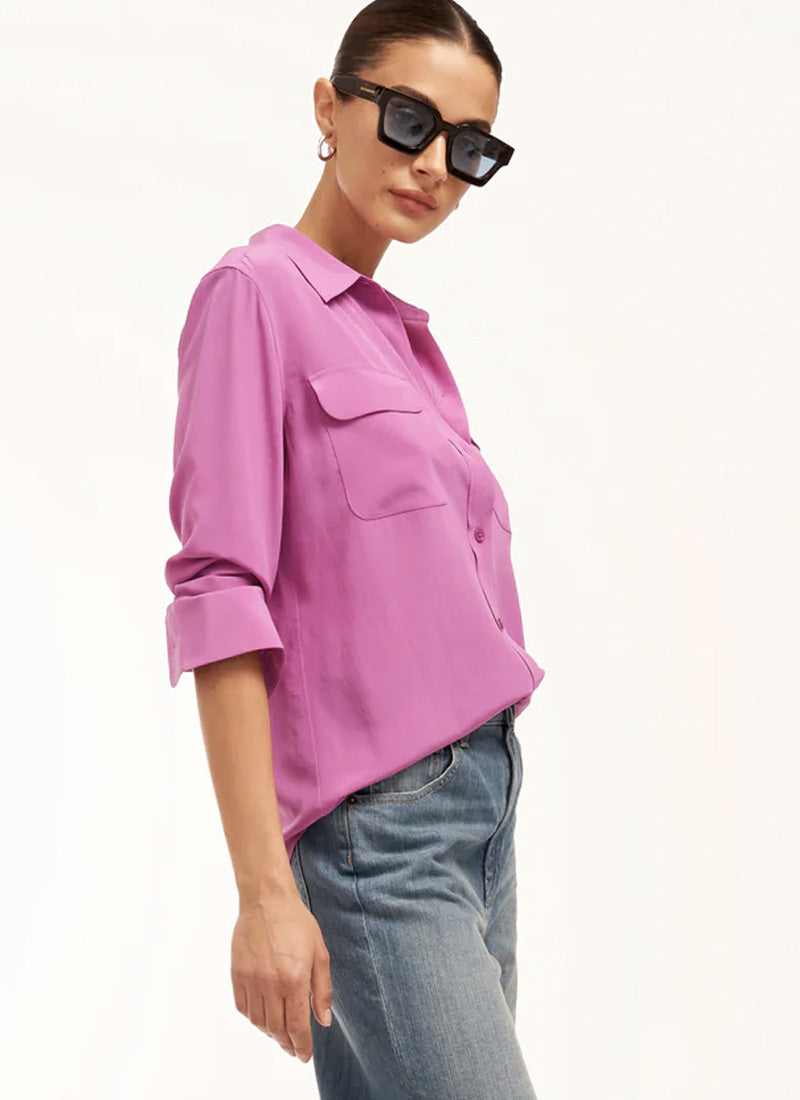 Equipment Signature Silk Shirt