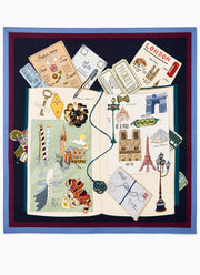 Barbieri Europe Silk Twill Scarf