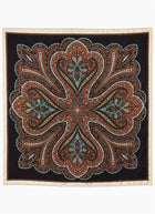 Barbieri Mandela Flower Silk Twill Scarf