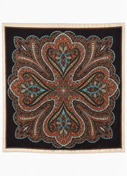 Barbieri Mandela Flower Silk Twill Scarf