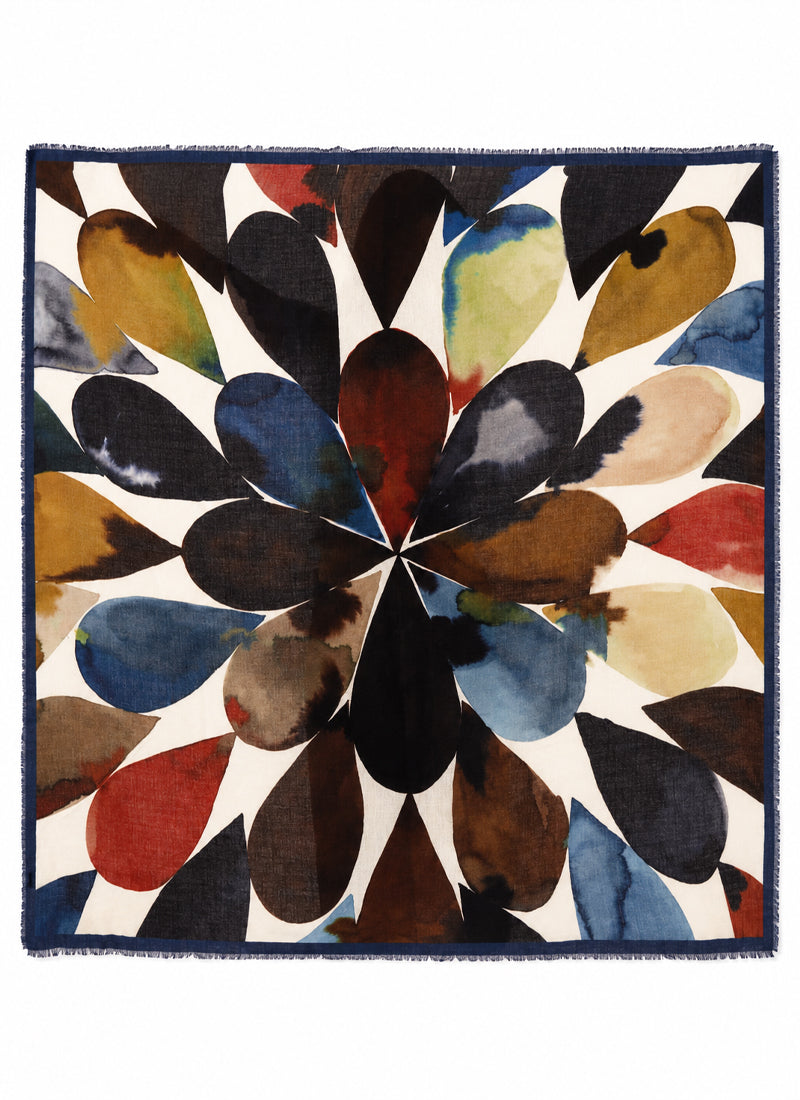 Barbieri Petal Wool Shawl