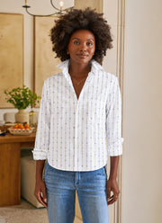  Silvio Untuckable Button-Up Shirt by Frank & Eileen at Andrews 