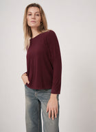 Simple Knitted Long Sleeve T-Shirt