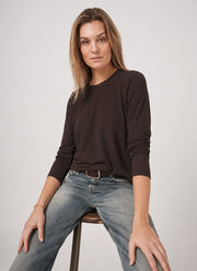 Simple Knitted Long Sleeve T-Shirt by REPEAT Cashmere at Andrews