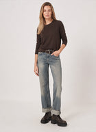 Simple Knitted Long Sleeve T-Shirt by REPEAT Cashmere at Andrews
