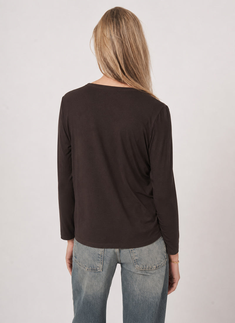 Simple Knitted Long Sleeve T-Shirt by REPEAT Cashmere at Andrews