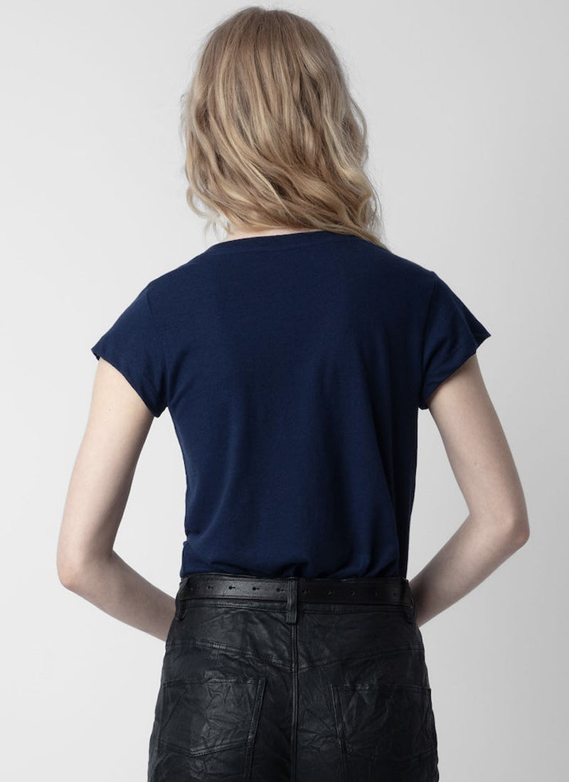 Zadig & Voltaire Skinny Rain Stars T-Shirt