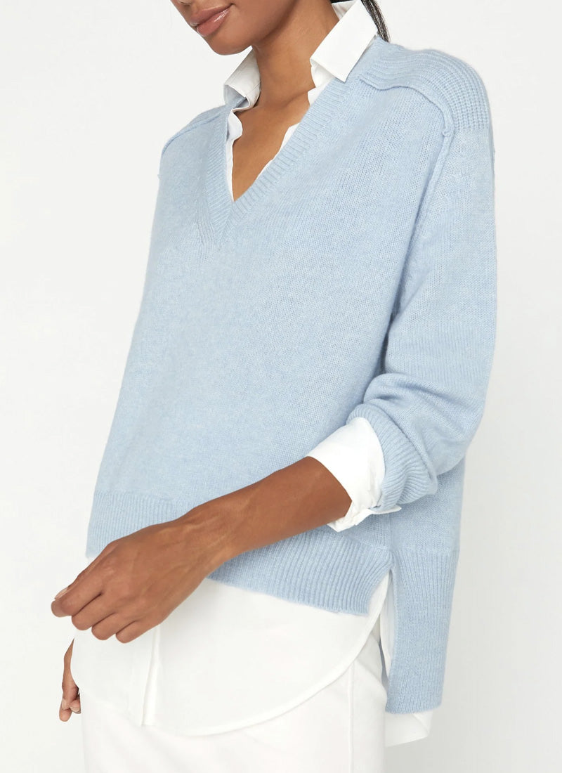 Brochu Walker Looker Layered V-Neck Sweater